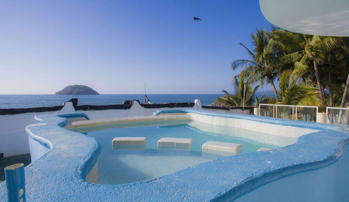 Hôtel Bungalows Marlenne à Rincón de Guayabitos Extérieur photo
