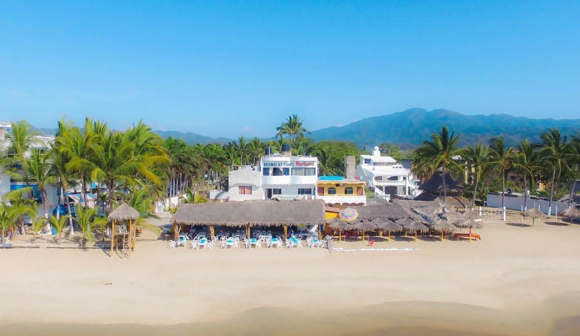 Hôtel Bungalows Marlenne à Rincón de Guayabitos Extérieur photo